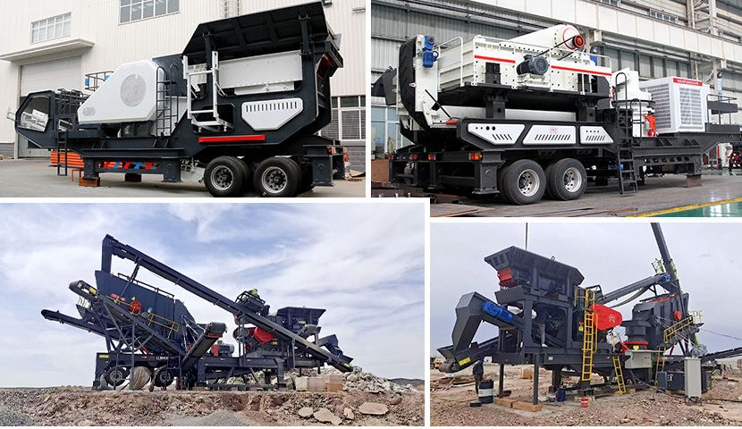 Mobile Crushing Plant for Granite