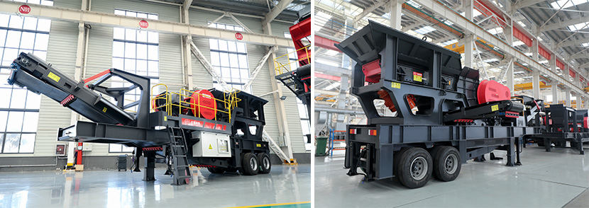 River Gravel Mobile Crushing Plant Equipment Configuration