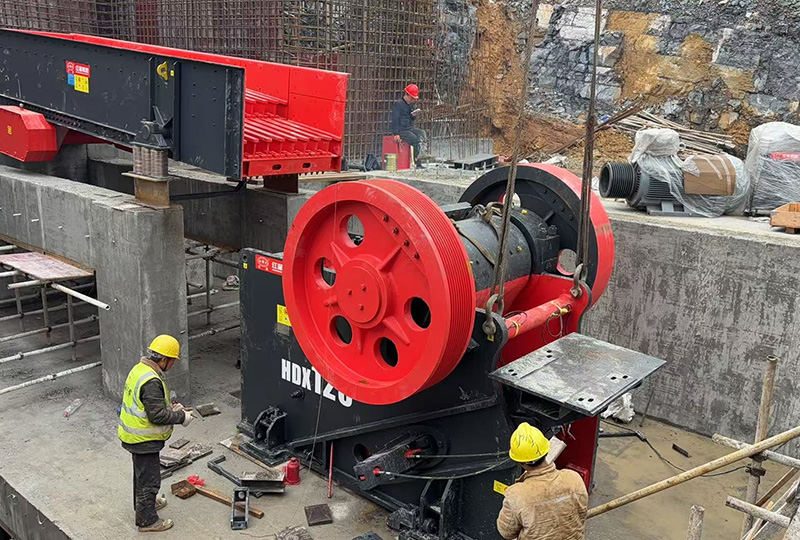 Granite Crushing Plant in Cameroon