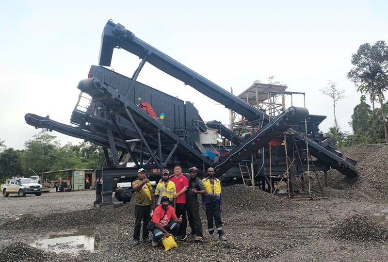Manganese Ore Crushing Project in South Africa